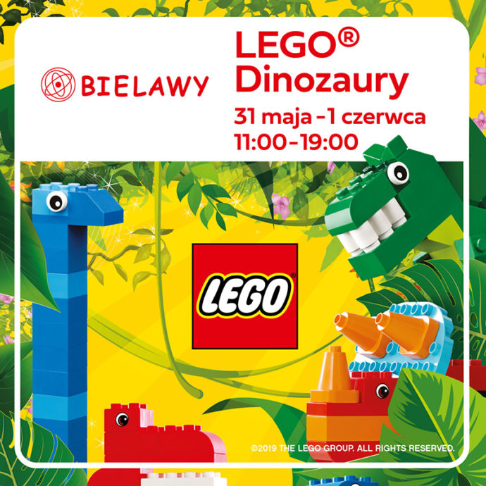 Dzień Dziecka w świecie LEGO Dinozaurów