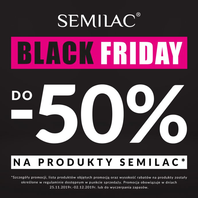 Do -50% na produkty marki Semilac!
