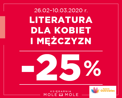 Literatura dla kobiet i mężczyzn -25%