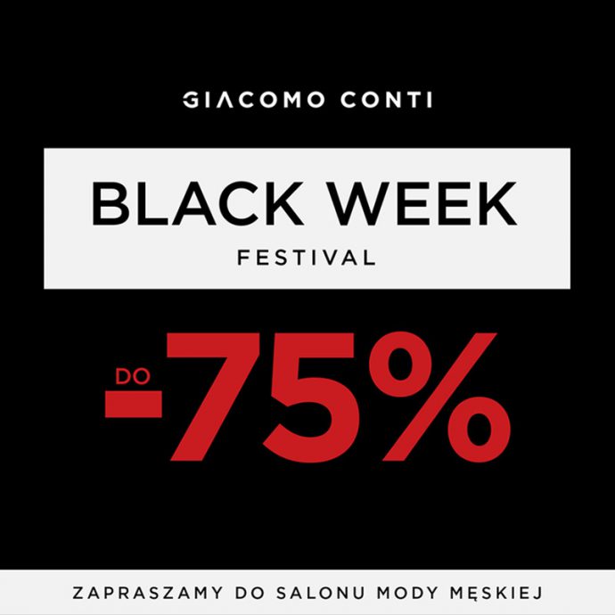 Black Week w Giacomo Conti!