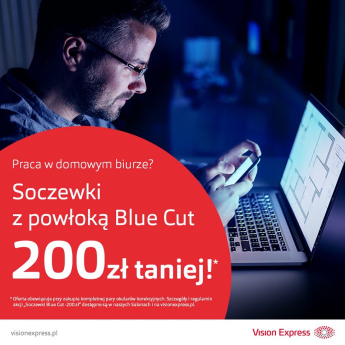 Soczewki Blue Cut -200 zł!