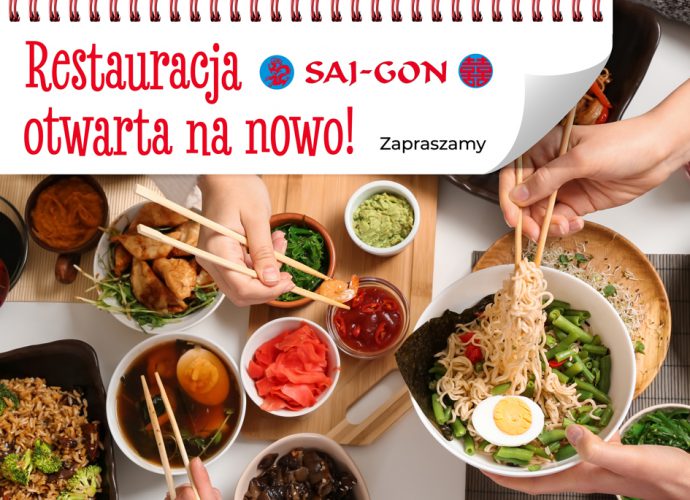 Restauracja Sajgon w nowej odsłonie !